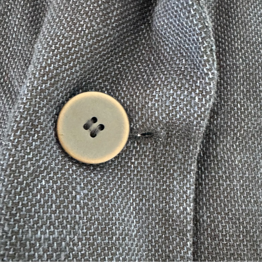 Zara Basic Collection Dark Blue Blazer - image 5